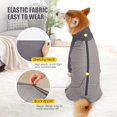 thumbnail image 6 of UOSAI Dog Recovery Suit Post-Surgery Onesie for Female & Male Pets, Breathable Pajamas, 6 of 6