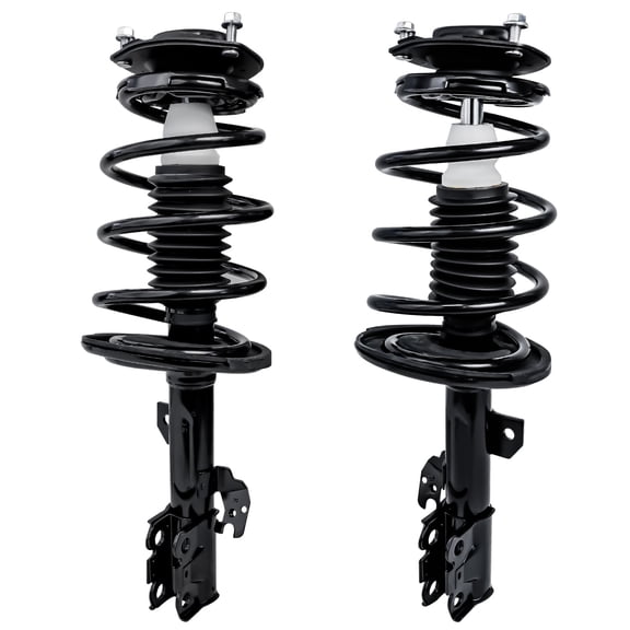 Detroit Axle -2pc Front Struts for 2004 2005 2006 Toyota Camry Solara Lexus ES330, Complete Struts with Coil Spring Quick Install Ready Strut Shock Assembly Replacement Suspension