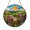 Acrylic 3.5 Inch, variant on Stained Glass Style Wildflower Window Suncatcher, Bright Botanical Meadow Art Hanging for Cozy Living Spaces