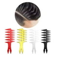 thumbnail image 3 of Men's Head Comb Hairdressing for Slicked Back Hairstyle Retro Head Black, 3 of 8