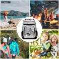 thumbnail image 7 of Backpack Cooler lunch bag 36 Can Capacity Insulated Bag for Camping, Beach, Hiking & Travel Black Horse and An Old Barn, 7 of 7