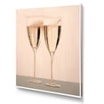 thumbnail image 2 of Designart "Chords In Champagne" Champagne Canvas Prints, 2 of 7