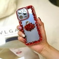 thumbnail image 7 of For iPhone 13-15 Handmade Crystal Clear Jeweled Phone Case Shockproof Cover Gift, 7 of 7