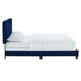 thumbnail image 5 of Modway Celine Channel Tufted Performance Velvet Queen Bed in Navy, 5 of 8