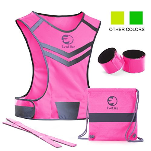 women's high visibility running jacket