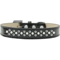thumbnail image 4 of Dog, Puppy  Pet Ice Cream Collar, "Pearl and Clear Crystal Rimsets Sprinkles", 4 of 10