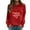 Red, variant on Baqcunre Crewneck Sweatshirts Women's Sweatshirt Crew Neck Heart Letter Print Long Sleeve Casual Sweat Tops(Black S-XXL),Womens Sweatshirt Womens Tops Valentine'S Day Shirts For Women