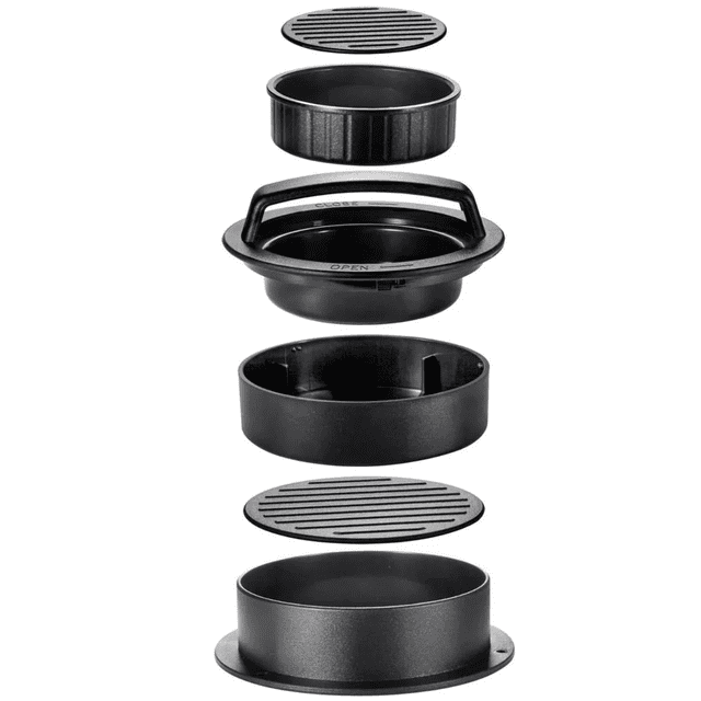 Moldes Para Hamburguesas Antiadherente Desmontable