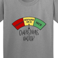thumbnail image 4 of Inktastic Naughty or Nice Christmas Meter Youth T-Shirt, 4 of 5