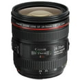 thumbnail image 2 of Canon EF 24-70mm f/4L IS USM Lens (Intl Model) with Cleaning Kit + Filter Set, 2 of 5