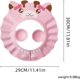 thumbnail image 2 of Gorro de ducha para bebé de 2 piezas, gorro de ducha para niños pequeños, gorros de baño con visera ajustable para protección de ojos y champú para la cara de los niños Rojo Verde MX-0134083FYD, 2 of 5