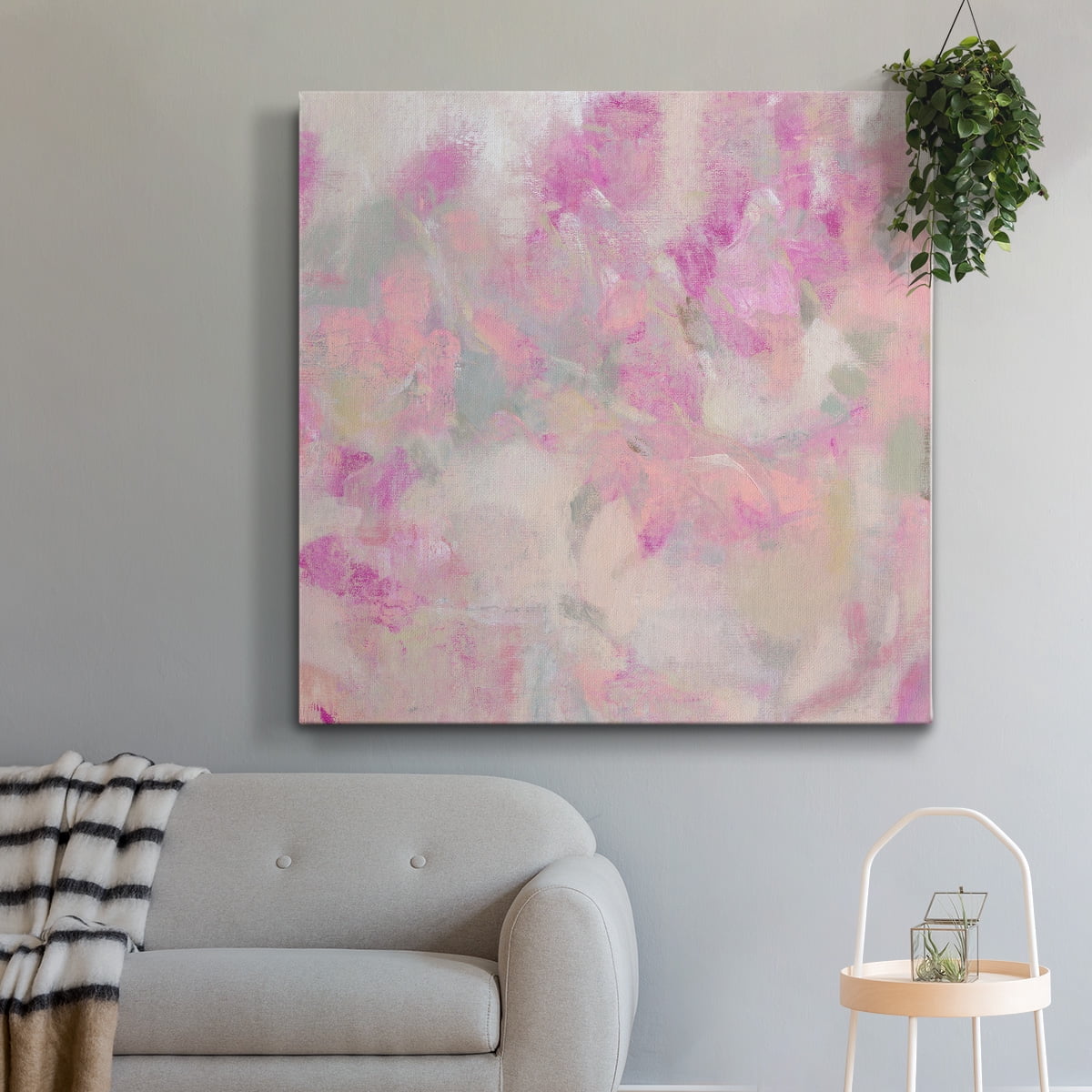 Wexford Home Blooming Shrub I-Premium Gallery Wrapped Canvas, 32" x 32" - Ready to Hang