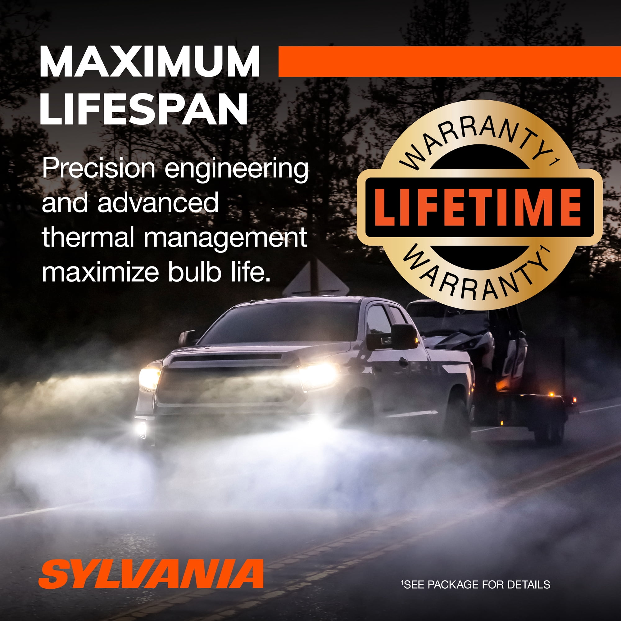 SYLVANIA H1 LED Ultra - Fog Lights For Cars and Trucks - Headlight Bulbs for Off Road Powersports - 6000k Cool White LED Light - Maximum Lifespan - No Polarity - DIY Upgrade