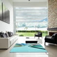 thumbnail image 7 of Ahgly Company Machine Washable Indoor Round Transitional Deep-Sea Green Area Rugs, 8' Round, 7 of 7