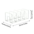 thumbnail image 3 of Acrylic Kids Shoe Rack Clear Shoe Organizer For Toddlers & Children Space Saving Nursery Shoe Storage Shelf Small Baby Shoes Display Rack For Closet/Entryway Home Textile Storage, 3 of 5