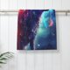 thumbnail image 5 of Balery Starry Multicolored Wolf Toalla de Microfibra Premium con Estampado – 27.5x16 pulgadas, Alta Absorción, Suave y Aterciopelada, Secado Rápido, 5 of 6