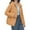 Orange, variant on Duoif Puffer Jacket Womens, Women's Casual Feather Lightweight 90 down Jacket Can Be Stored Solid Color down Jacket with Storage Bag for Winter Jackets for Women Black L