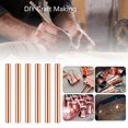 thumbnail image 2 of Copper Round Rod 4Inch Length Copper Metal Rod Solid Copper Rod 0.39' Diameter Copper Round Rod Pack of 6, 2 of 4