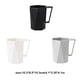 thumbnail image 4 of Billuyoard Portacepillos para taza de bebida, taza de café, mano de obra fina de larga duración con asa, tazas de atractivas antideslizantes Juegos de accesorios de baño Gris Billuyoard HA080957-03, 4 of 6