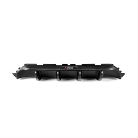 Akrapovic Rear Carbon Fiber Diffuser for BMW M5 F90 (2018+), Matte Finish with Red Logo