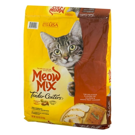 Meow Mix Tender Centers Salmon & White Meat Chicken ...