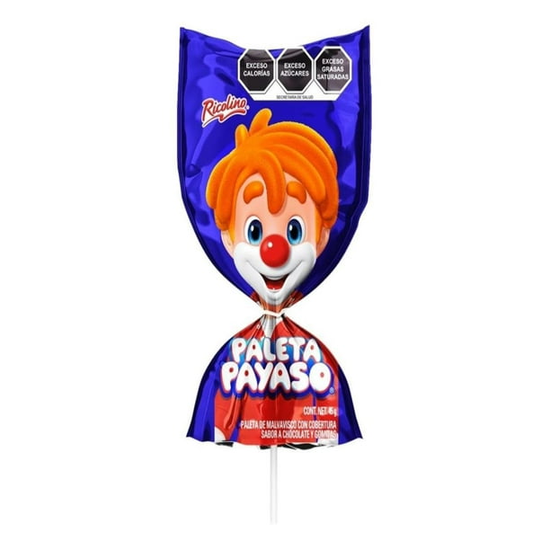Pack de 12 Paleta Payaso Ricolino de 10PZ Ricolino Caja | Bodega ...