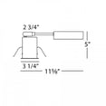 thumbnail image 2 of WAC Lighting WAC 2.5'' Aluminum Low Voltage Remodel Housing with LED in White, 2 of 2