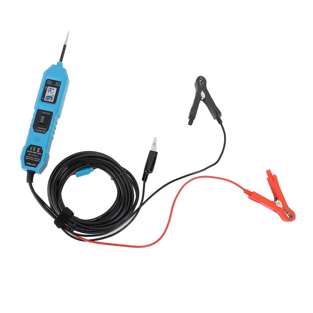 Power Circuit Probe Tester, Easy To Operate DC 6-24V Electrical System Test Diagnostic Tool With Front Light For Car Truck