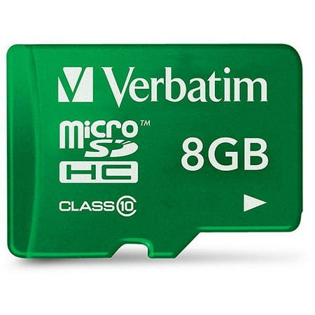 Verbatim 8GB microSDHC Class 10 Card (Best Memory Card For Xbox 360)