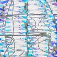 thumbnail image 3 of National Tree Company Medium 48" Tinsel Snowman Decoration with LEDs, Iridescent, 3 of 7
