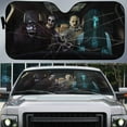 thumbnail image 2 of Custom Car Windshield Sunshade Heat Protection Universal Fit For Vehicles, 2 of 6