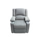 thumbnail image 1 of Sillon RECLINABLE Tu Espacio Muebles GRIS plata MINIMALISTA, 1 of 3