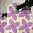 thumbnail image 3 of Ambesonne Valentine Grommet Curtain, Fresh Floret Buds, 50" x 72", Yellow Violet, 3 of 6