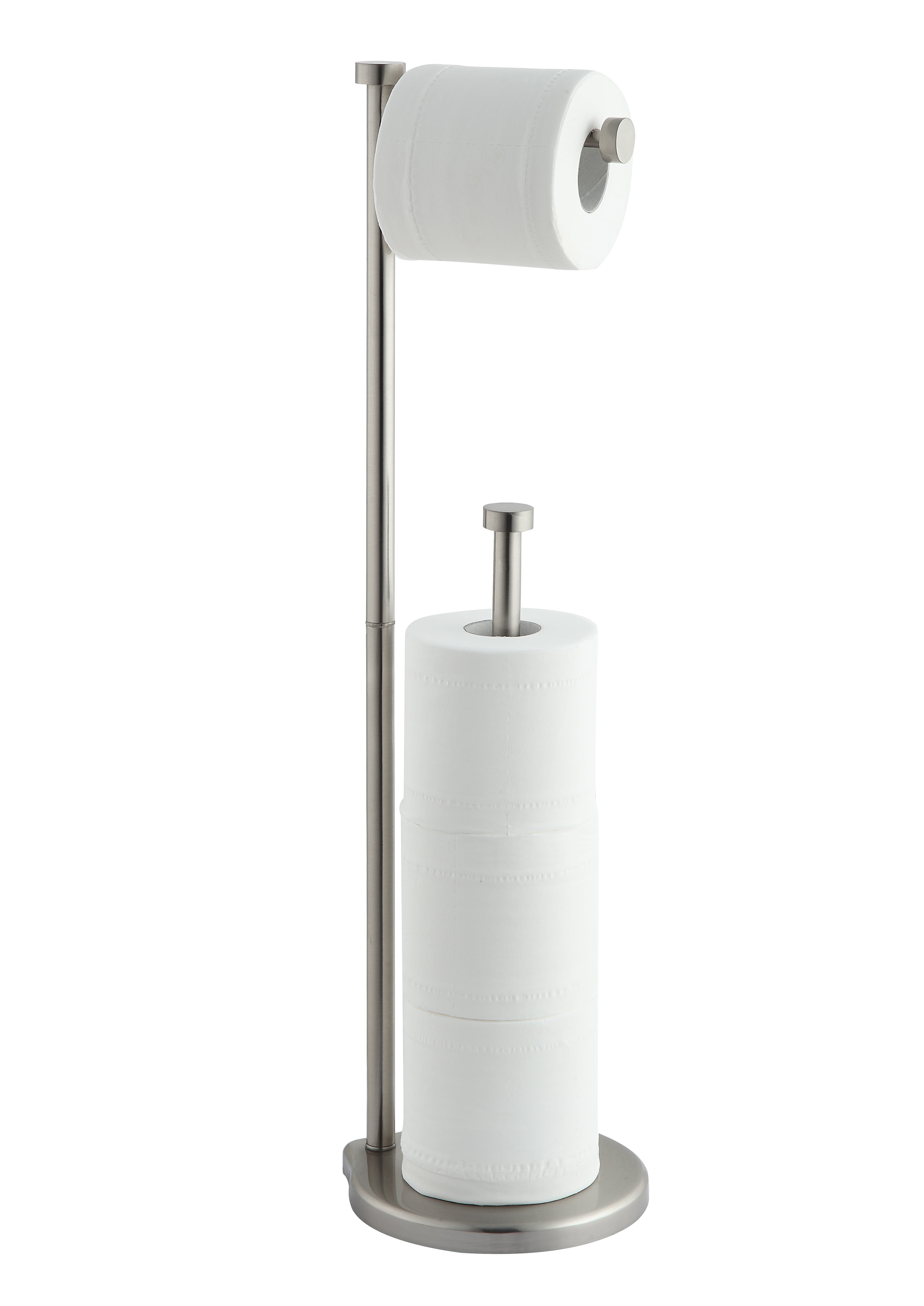 Free Standing Toilet Paper Roll Holder For Bathroom InterDesign Kent Bathware 