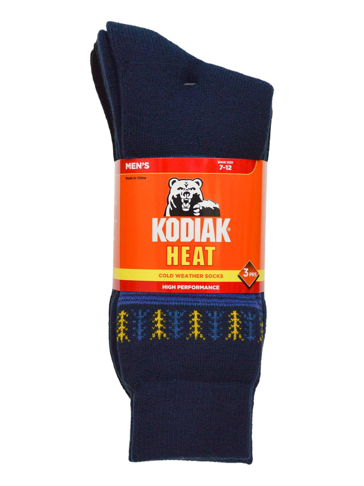 Men's Kodiak Heat Crew Socks - 3-pack 