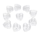 thumbnail image 1 of 10 Unidades Tazas De Plástico Transparente Sunnimix Recipiente De Amor Corazón Clear Talight Cops, 1 of 5