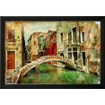 thumbnail image 2 of Amazing Venice  Artwork In Painting Style, Scenic Transportation World Culture Framed Art Print Wall Art by Mauglil Sold by Art.Com, 2 of 5