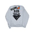 thumbnail image 1 of DC Comics Mens Superman Super Dad Sweatshirt, 1 of 3