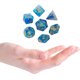 thumbnail image 3 of Dados Juego Digitales Acrílicos 7 Uds. Poliédricos para DND RPG MTG, 3 of 9