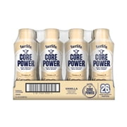 Core Power Protein Shake, Vanilla, 26g Bottle, 14oz, 12 Pack