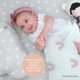 thumbnail image 4 of Juego de Sábanas para Colecho o Moisés 50x90 cm - 3 piezas Nap Baby Rayitas Grises, 4 of 4