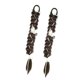 thumbnail image 5 of Extensión de cola de caballo trenzada larga para mujer con estilo Marron oscuro, 5 of 6