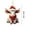 E, variant on WEGFTDUOP Christmas Decoration Personalized Cow Gift Christmas Tree Hanging Decoration Ornaments