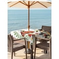 thumbnail image 3 of Outdoor Tablecloths with Umbrella Hole & Zipper, Spring Mushrooms 54x54 Inch Square Tablecloths, Farmhouse Pastoral Botanical Watercolor Waterproof Table Cloth, Patio/Pool/Picnic Table Covers, 3 of 8