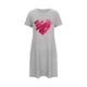 thumbnail image 4 of Camisón corto de mujer, vestido de largo medio con estampado de moda, camisón corto extragrande de mujer, camisón de manga corta con estampado de pecho a la moda, camisón de mujer, 4 of 6