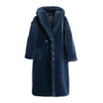 thumbnail image 1 of UPPADA Winter Coats for Women Plus Size Fashion Extreme Cold Weather Outwear Solid Color Pocket Jacket Windbreaker, 1 of 4