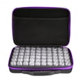 thumbnail image 1 of Estuche de almacenamiento Irfora Caja de pintura de diamante de 60 botellas A prueba de golpes Cierre a prueba de golpes Cierre de cremallera doble Estuche de almacenamiento de diamantes de Irfora Estuche de almacenamiento, 1 of 5