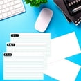 thumbnail image 7 of Pinovk 5x7 Inch Ruled Index Cards, Gift Set, 50 Cards, 7 of 7