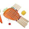thumbnail image 6 of ACDANC 8×Marshmallow Roasting Sticks,Telescoping Smores Skewers Hot-Dog-Roasting Sticks Skewers for Smores, 6 of 7