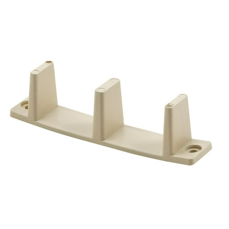 

1PK Prime-Line 1-1/8 In. Tan Closet Door Floor Guide (2 Count)